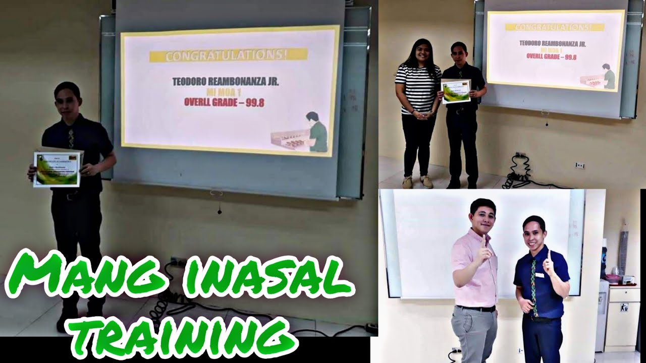 Five days Training @ mang inasal Philippines..
