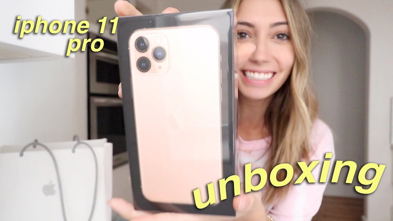 UNBOXING my new iphone 11 PRO!!!