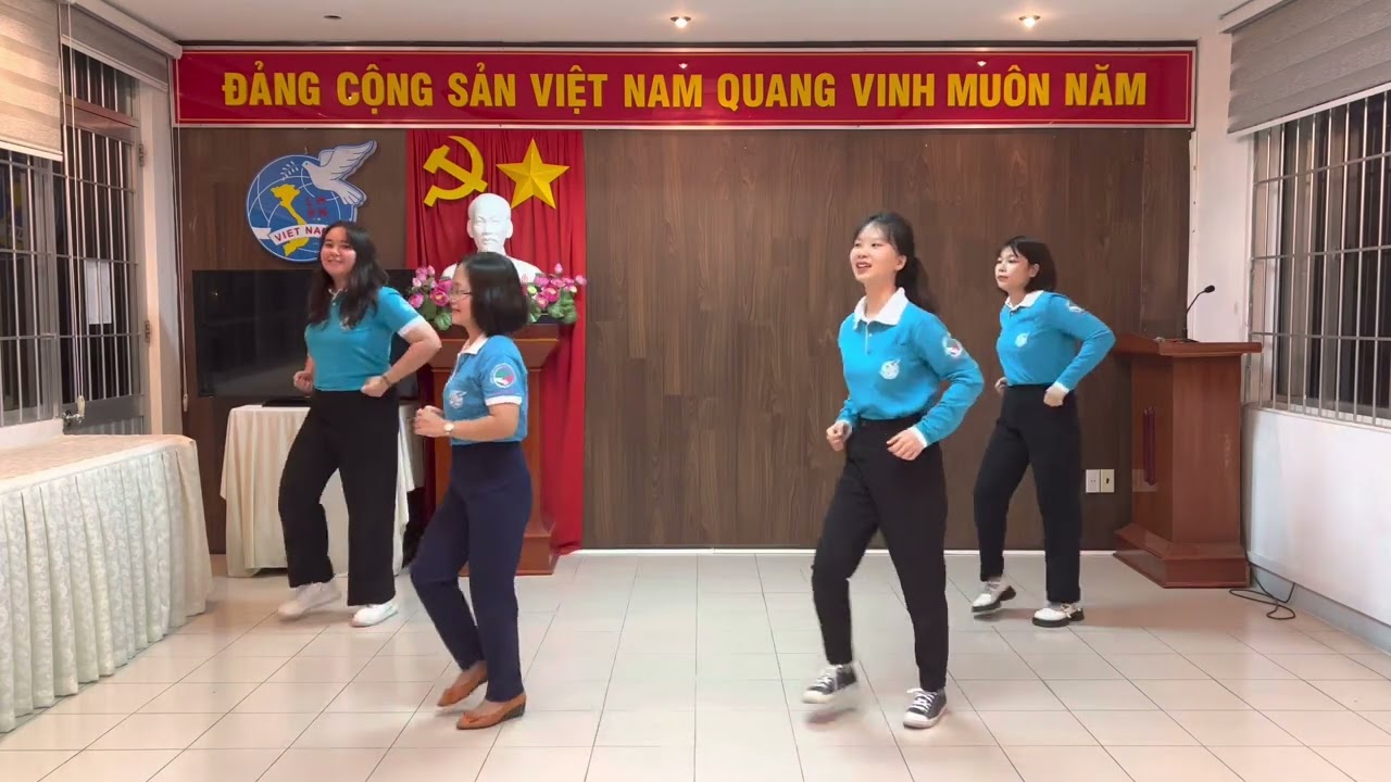 Bài mẫu dân vũ “Khánh Hoà chào ngày mới” Hội LHPN tỉnh Khánh Hoà
