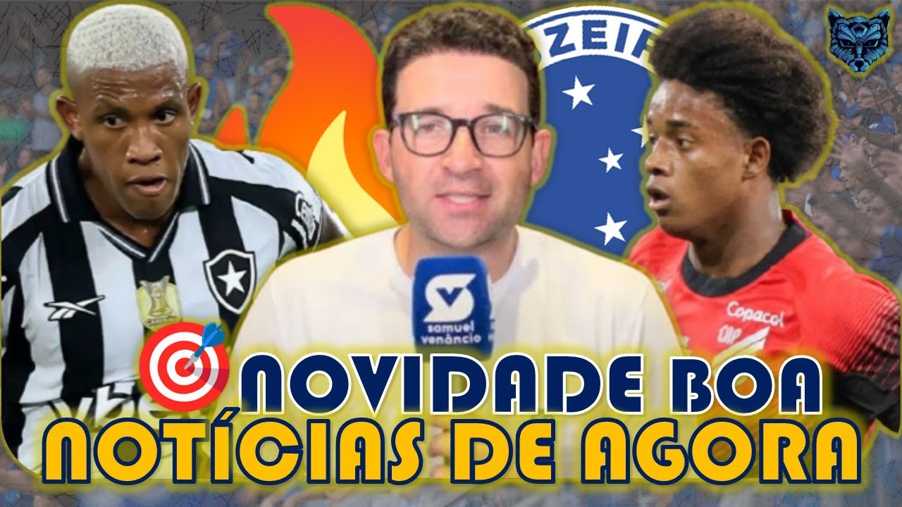🔥🦊 GRANDE NOVIDADE SOBRE '10' DO CAP | BOTAFOGO: OPORTUNIDADE DE MERCADO + NEWS DO CRUZEIRO #futebol