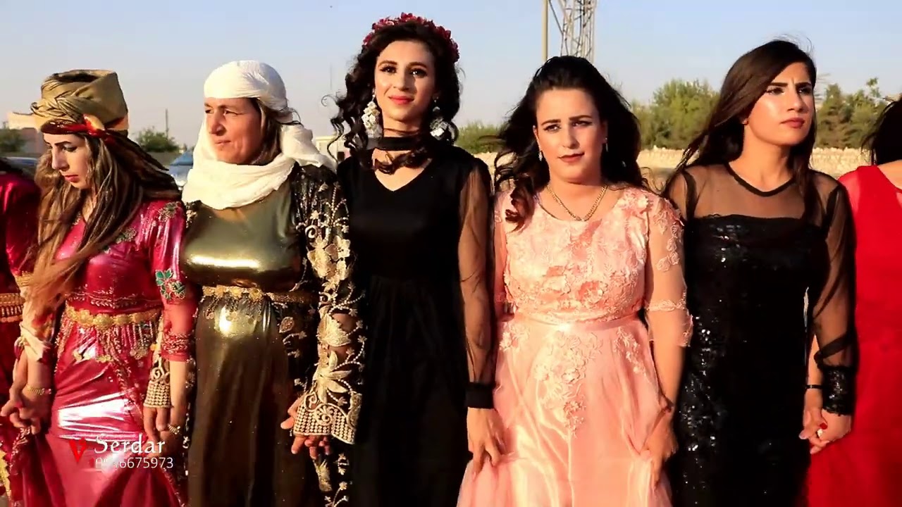 عرسان (( محمود و روجين )) اعراس كوباني في قرية خراب بركيل مقطع 1