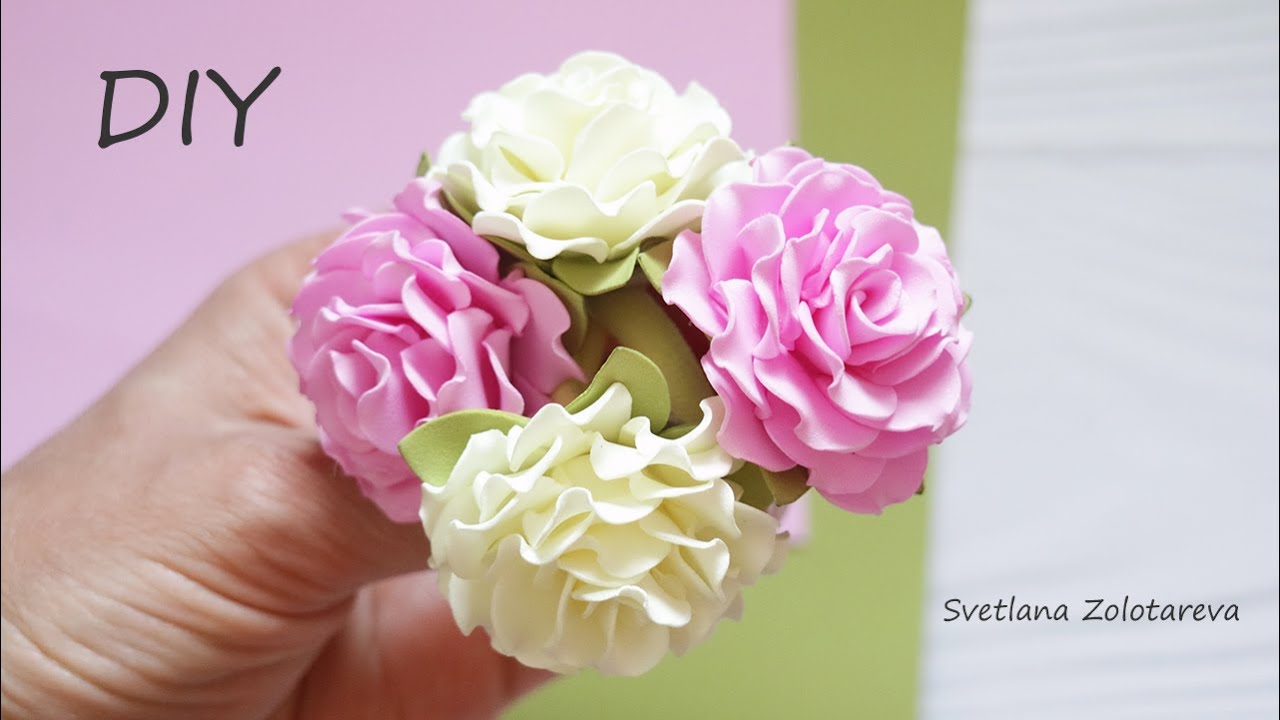 ОНИ НЕРЕАЛЬНЫЕ 😍😍😍 Удивительные цветы из фоамирана🌸 Розы 🌸 Аксессуары