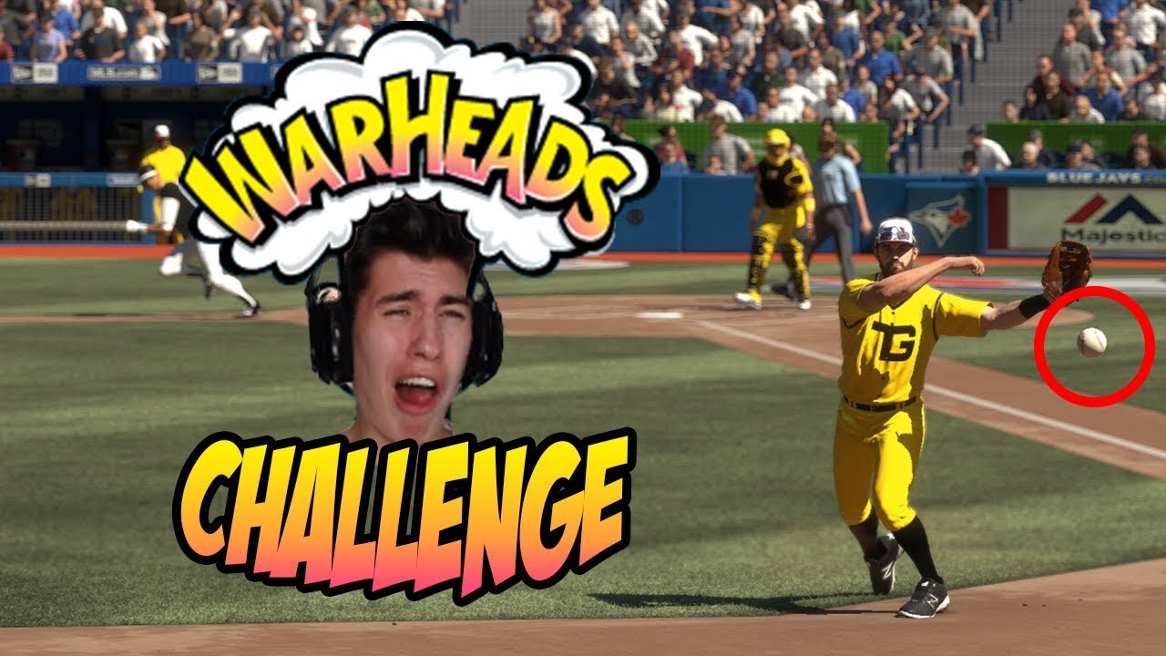 WARHEADS CHALLENGE!! MLB The Show 17 Battle Royale Challenge