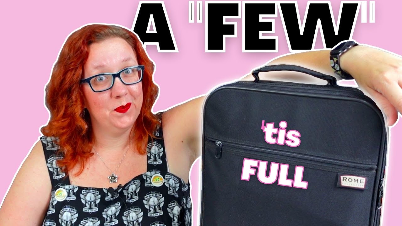 I bought a FEW vintage sewing patterns (and a suitcase to bring them home)