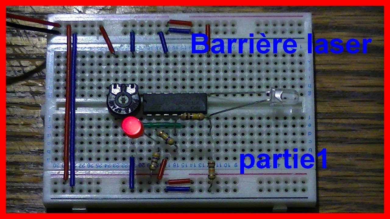 Comment faire une barrière laser - DIY