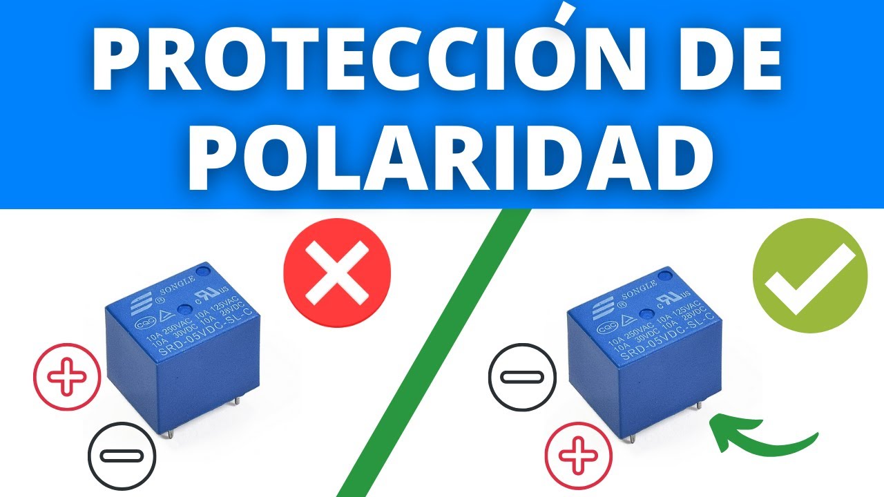 💡 PROTEGE de Polaridad INVERSA tus Proyectos con ESTE CIRCUITO...