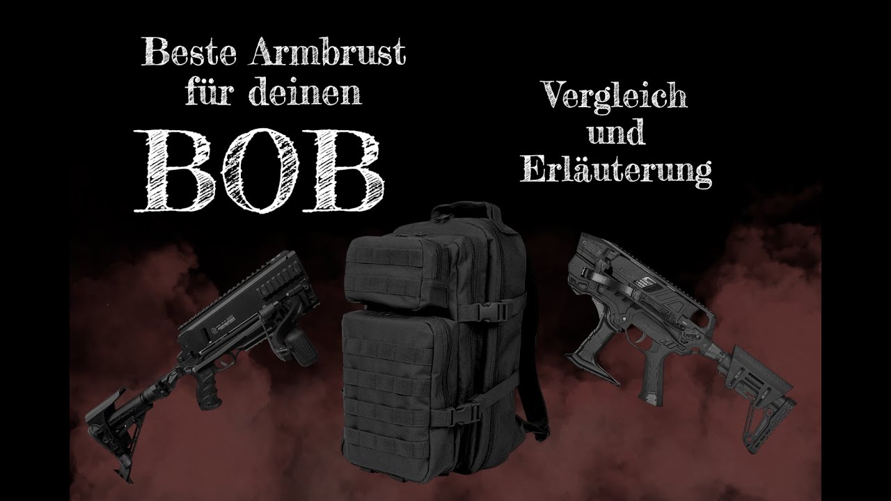 Welche Armbrust ist die beste für den Bugout Bag? | Steambow PD5, M10, AR6, Revo7 & mehr ❗REUPLOAD ❗