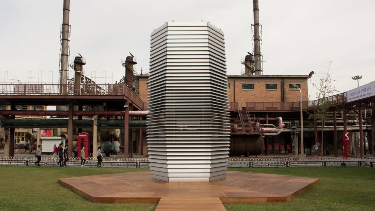 Jewelry-making smog tower unveiled in Beijing