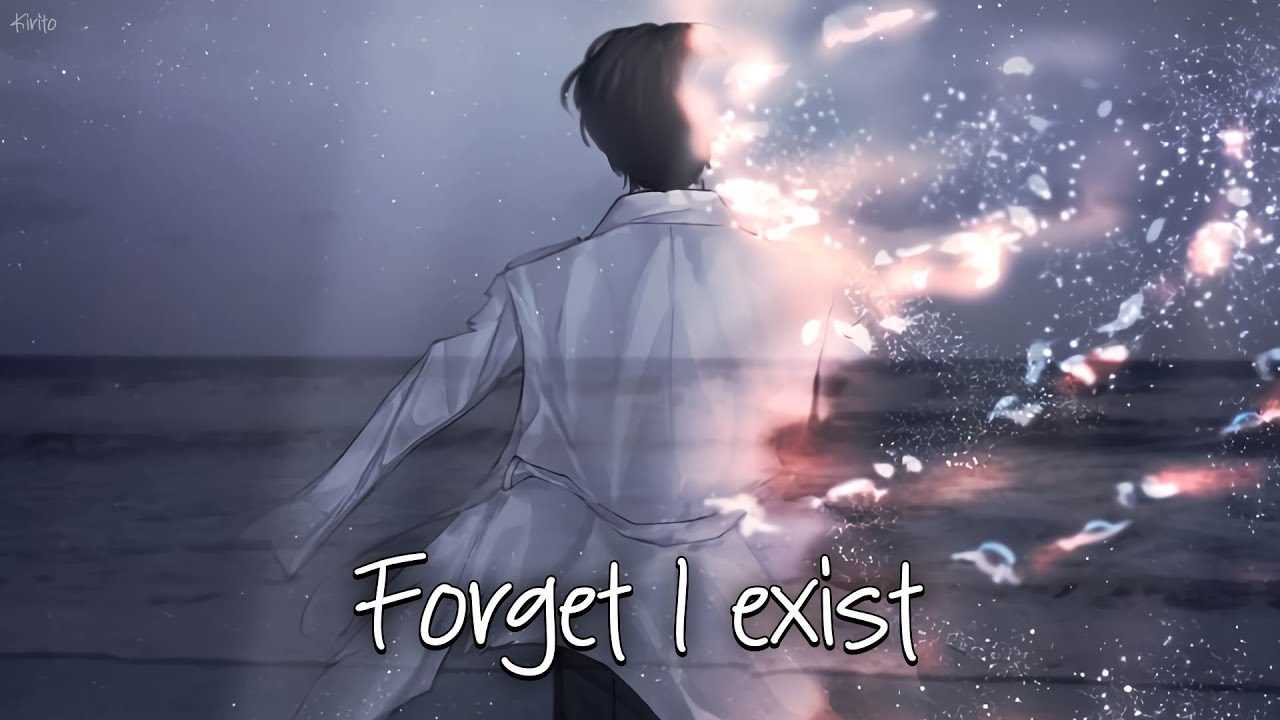 「Nightcore」-  Forget I Exist (Sam MacPherson) (sped up) - (Lyrics)