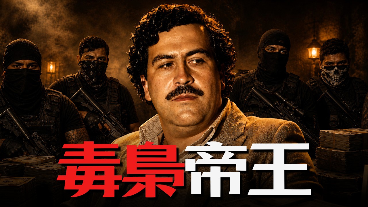 巴勃羅：硬剛美國總統！起底哥倫比亞毒梟之王的瘋狂帝國 Pablo Escobar