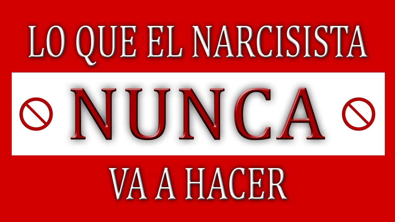 LO QUE EL NARCISITA NUNCA HARÁ  | Antonio de Vicente