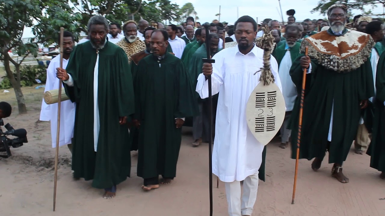 Shembe funeral clip