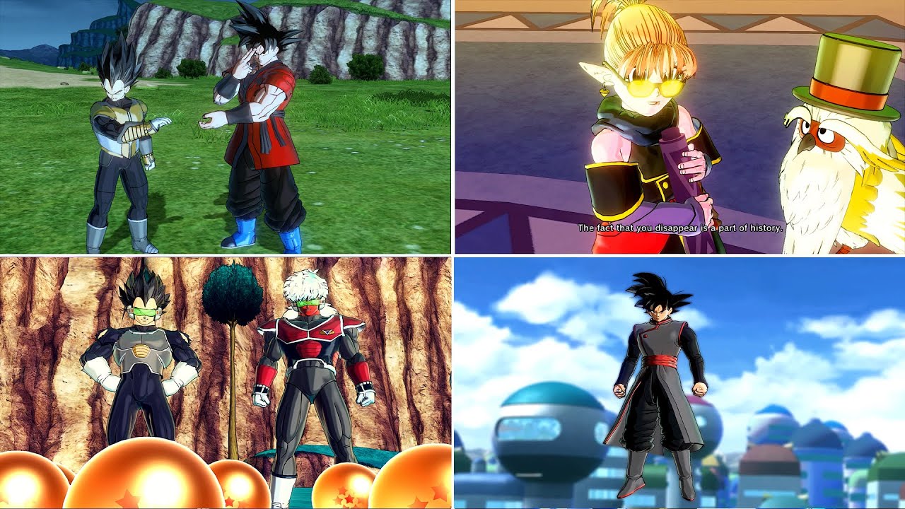 Custom Outfits Redesign! Story Mode Cutscenes Part 1 - Dragon Ball Xenoverse 2 Mods