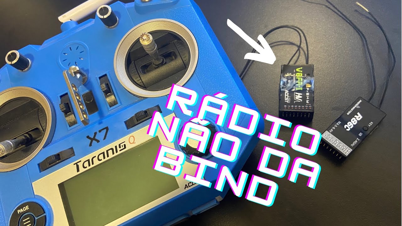 Como atualizar o Firmware do Rádio FrSky Taranis Q X7 - Rádio FrSky não Binda - Erro de Bind FrSky