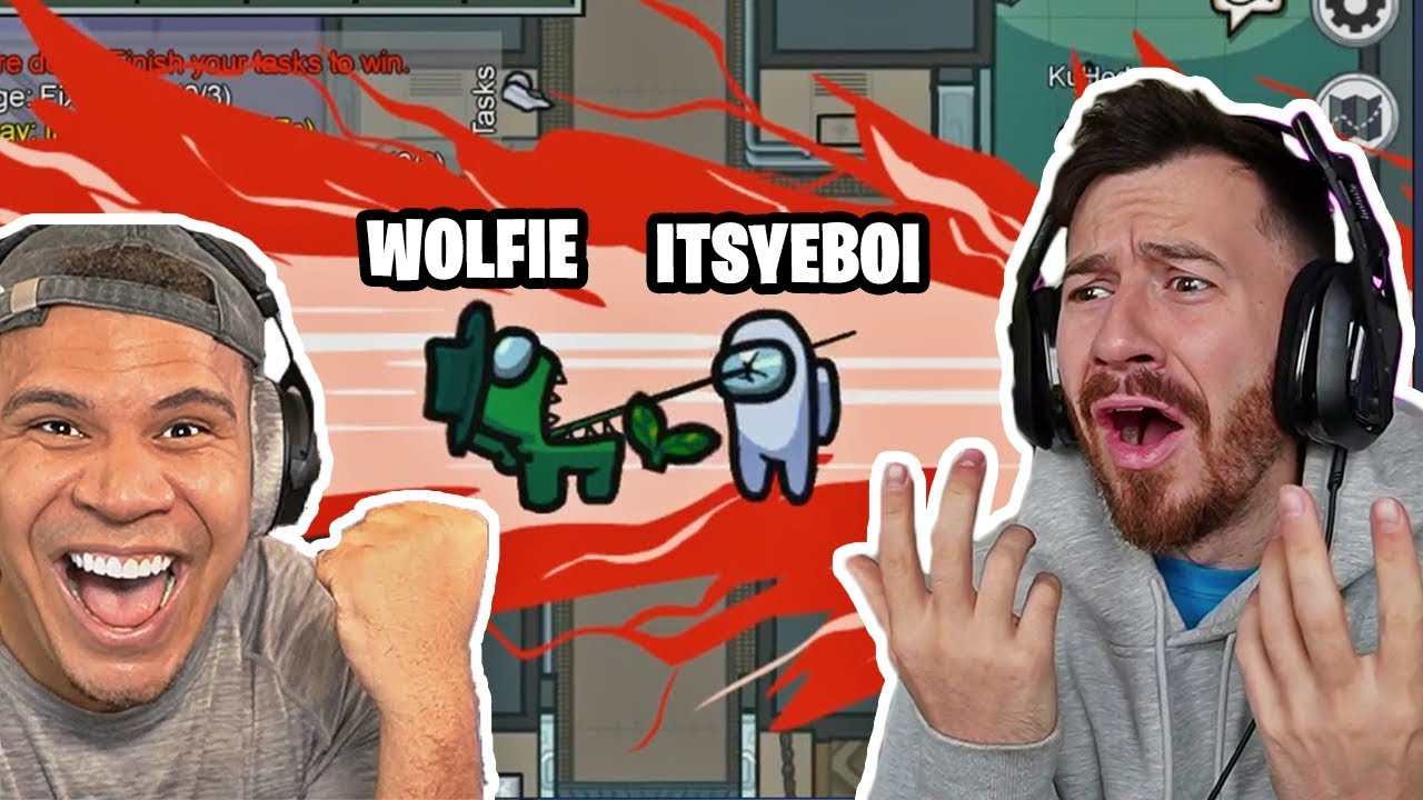 My First Time Playing AMONG US w/ Team ALBOE!!