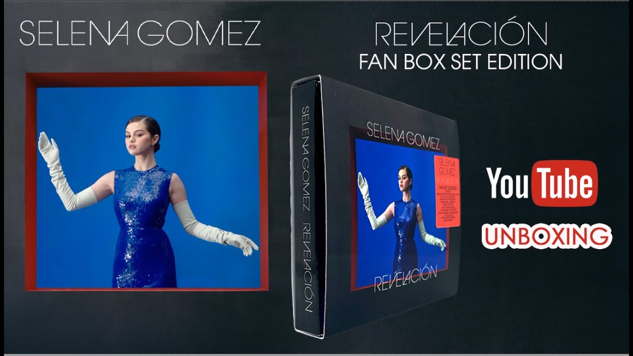 Selena Gomez Revelacion Fan Box Set Edition Unboxing