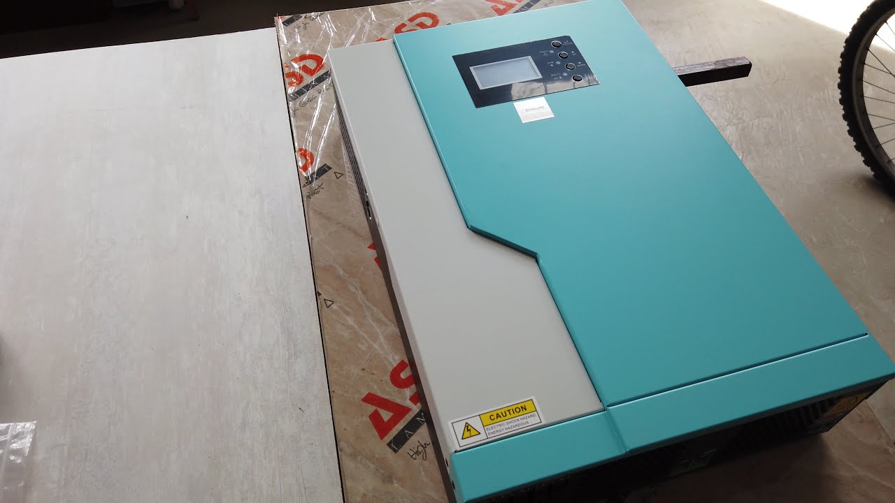 Isolar SML II 5,5Kw 48v kicsomagolás beüzemelés