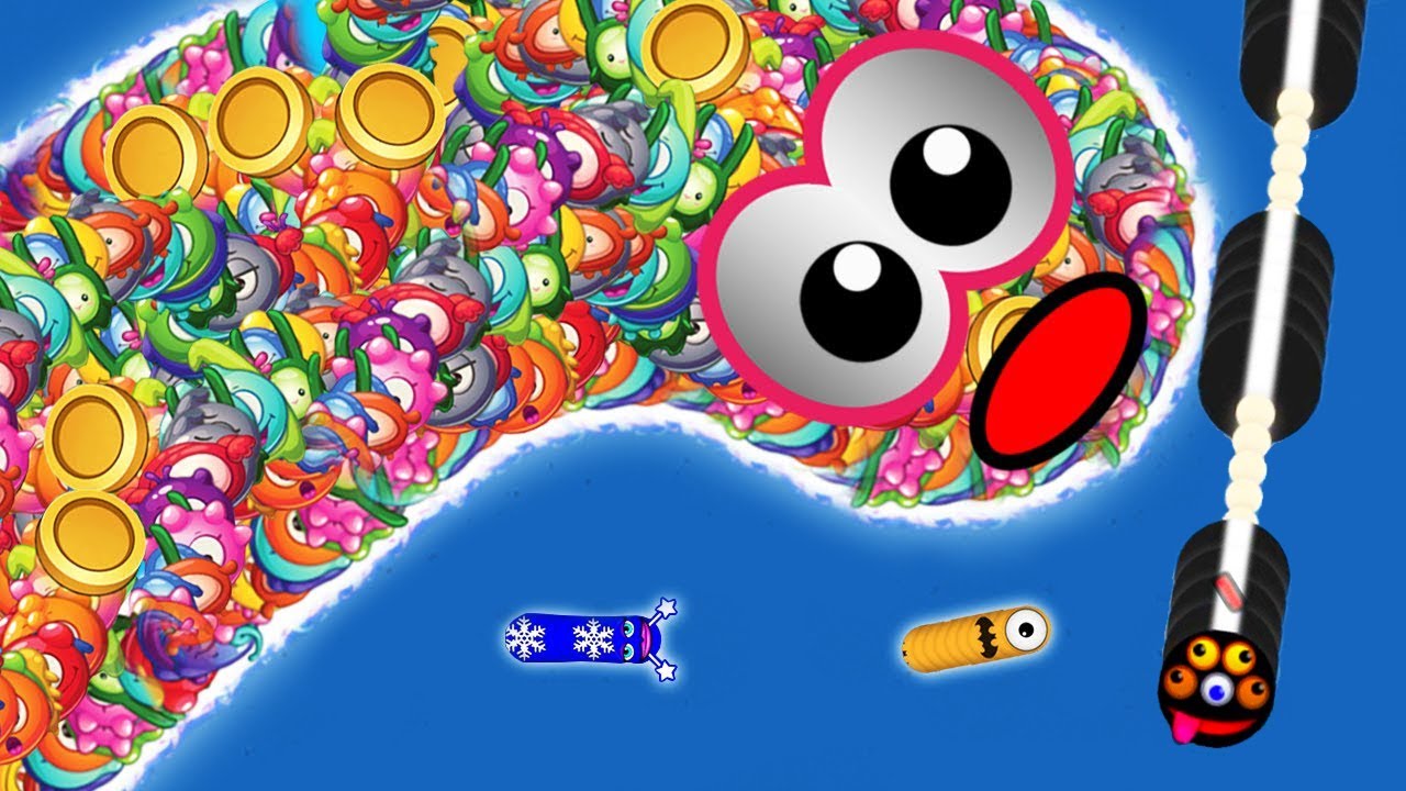 Game Rắn săn mồi, vùng giun đất, game con sâu, săn rắn top 1 đỉnh của chóp #01