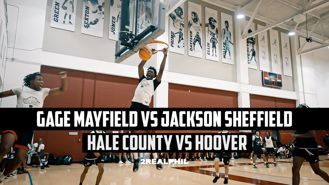 GAGE MAYFIELD vs JACKSON SHEFFIELD 🔥 | Hoover vs Hale County Showdown | Alabama Playdate Highlights