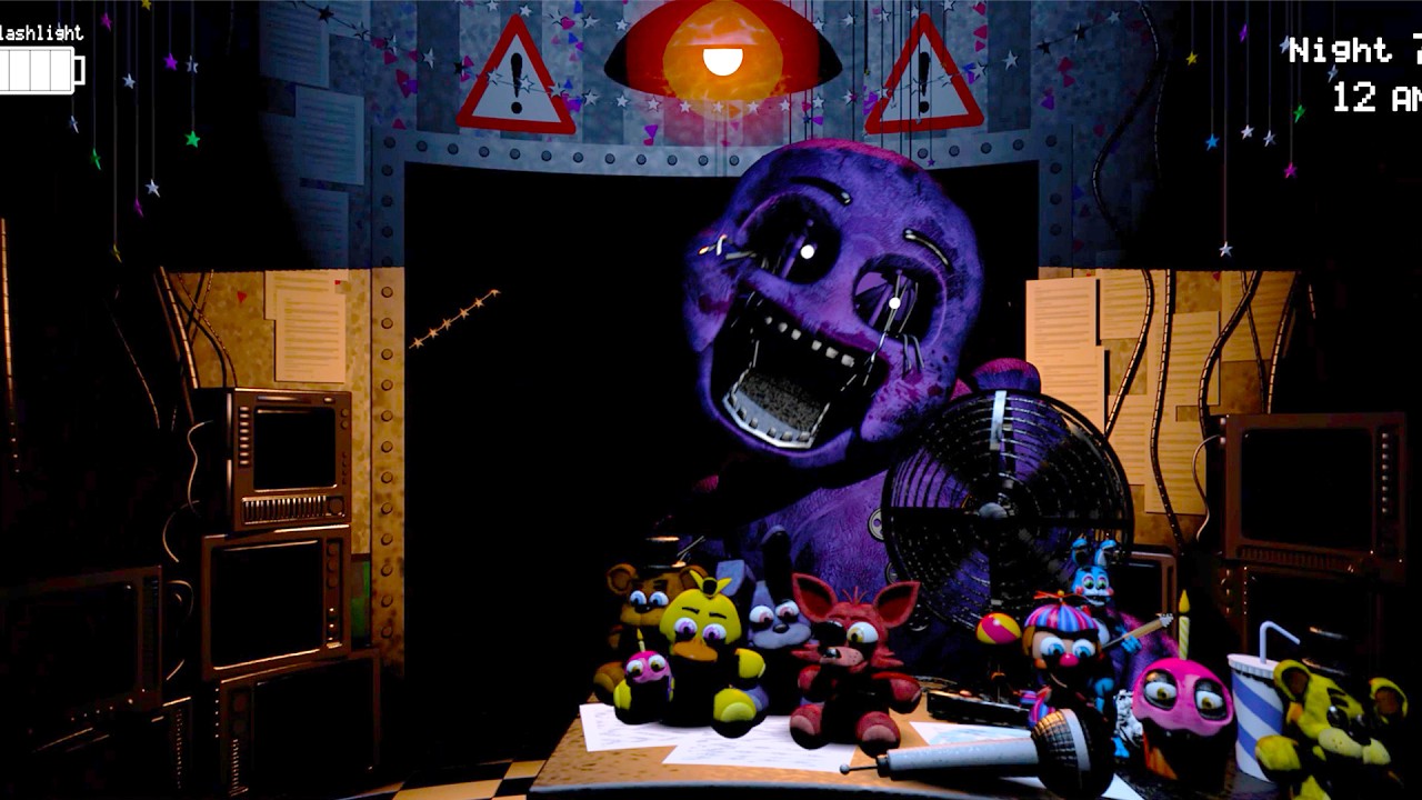 Purple Guy FNaF in Real Time Voice Lines Animated