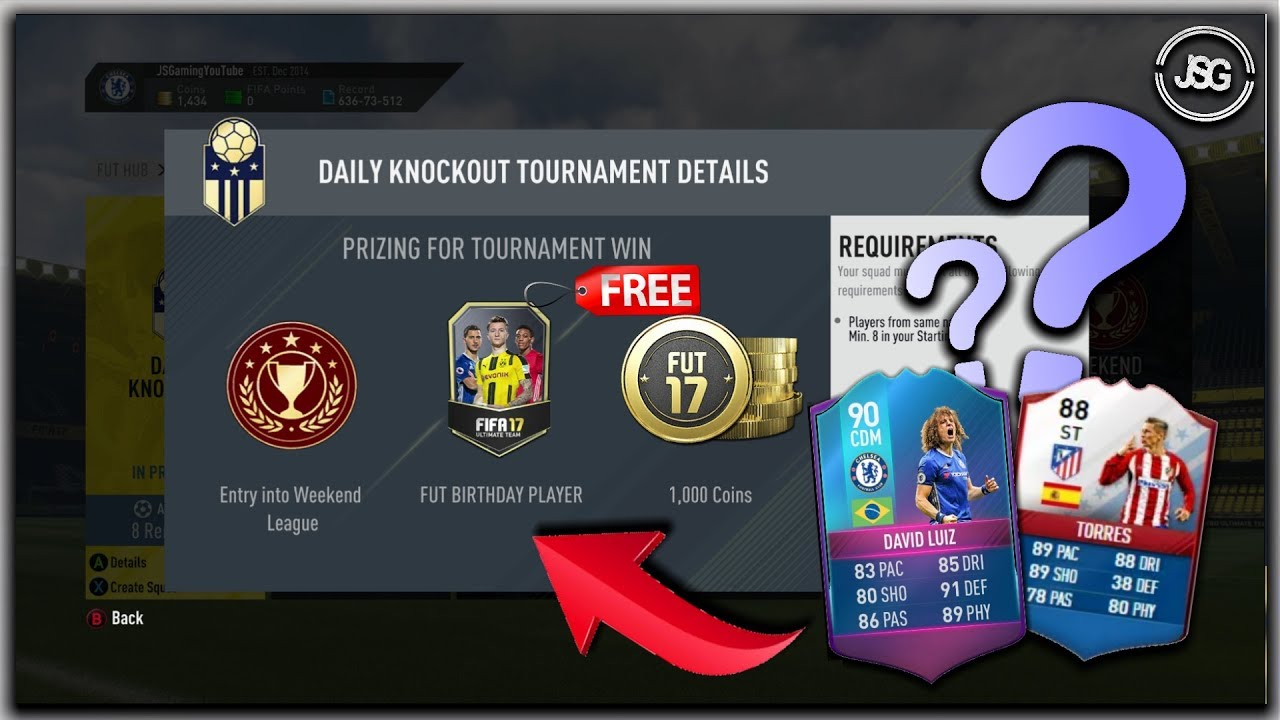 FREE FUT BIRTHDAY CARD + FUT DRAFT!! - #FIFA 17 COME CHILL