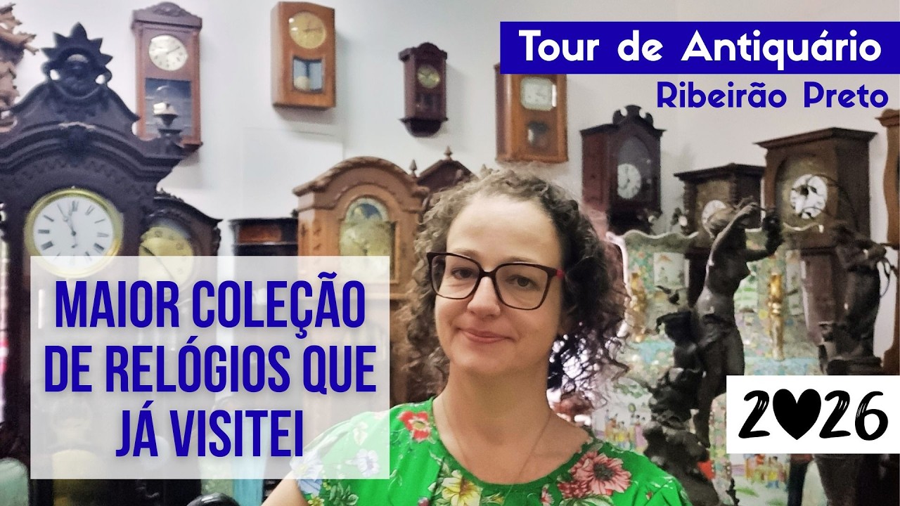 A MAIOR Coleção de RELÓGIOS ANTIGOS que já vi #antiguidades #antiquario  #colecionadores #coleção