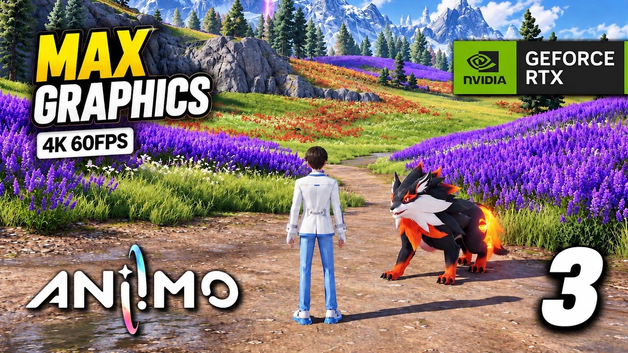 Aniimo, часть 3: Геймплей на ПК на ультра-графике (4K 60FPS)