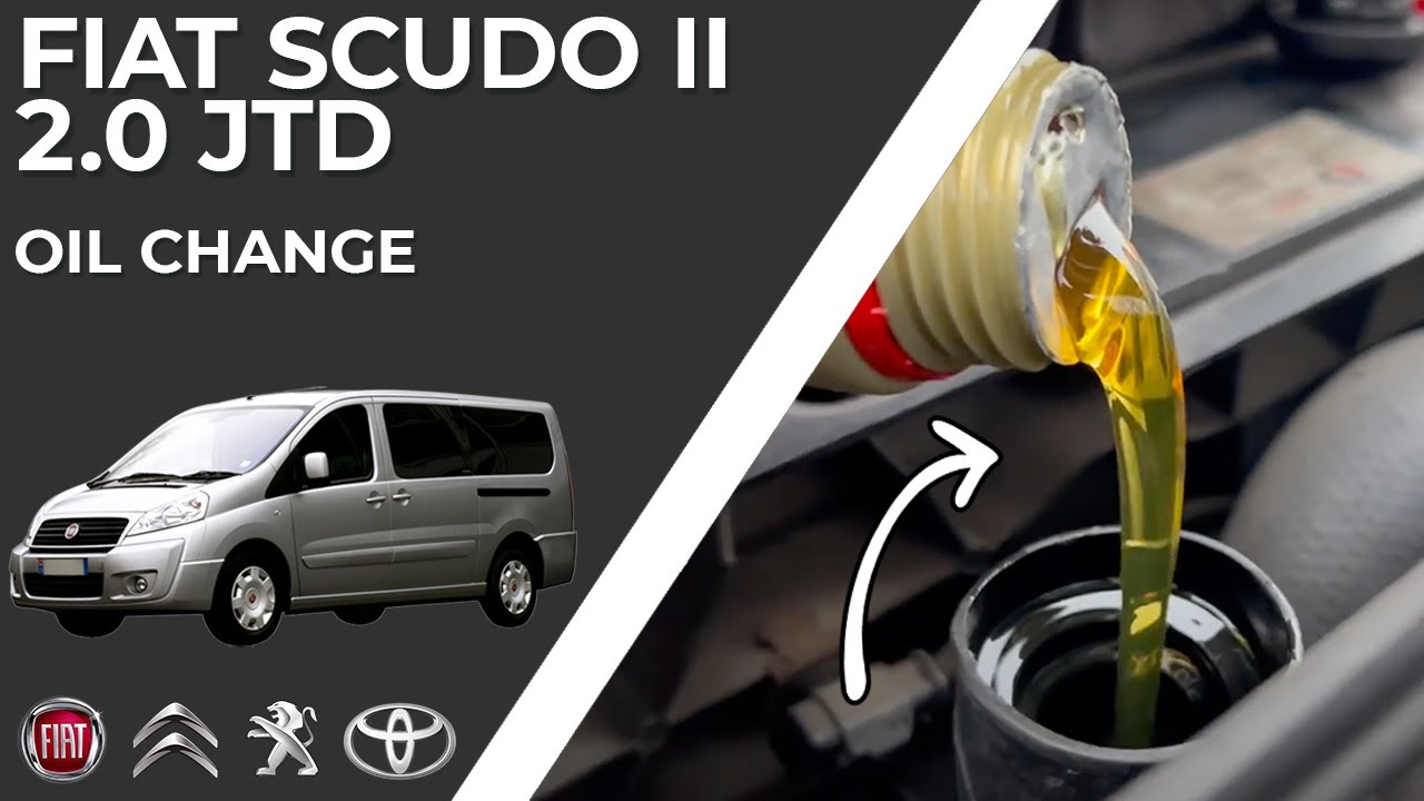 Fiat Scudo 2.0 JTD - Oil Change 