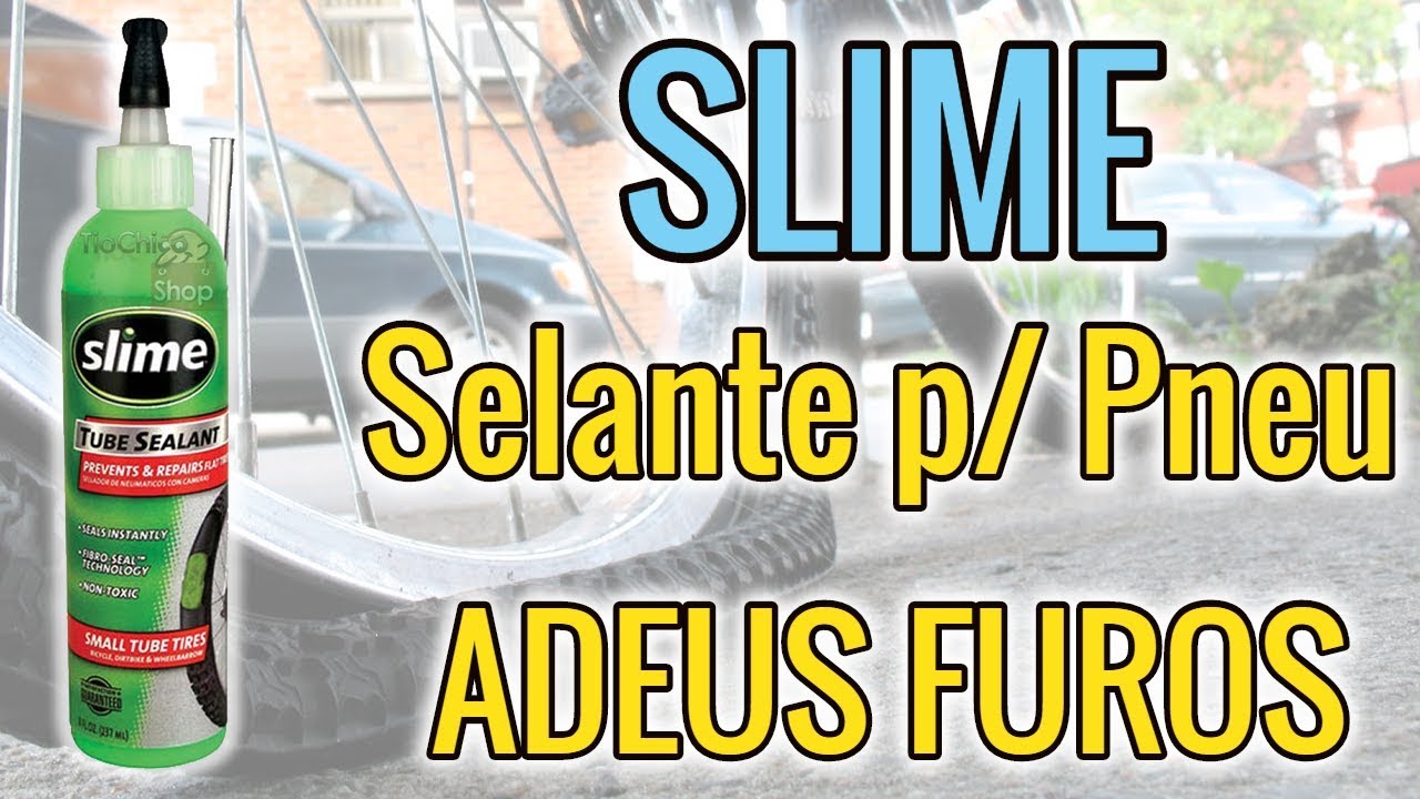 Diga Adeus aos Furos no Pneu - Selante Slime direto na Câmara da Bike Moto - Tio Chico Shop