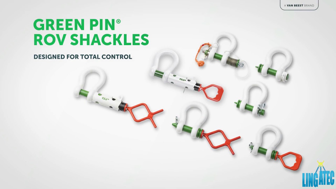 Manilhas ROV - Van Beest green Pin