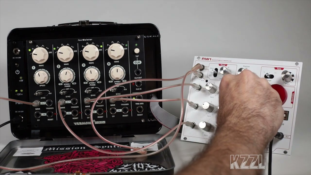 Fourmulator Vermona demo with nw1
