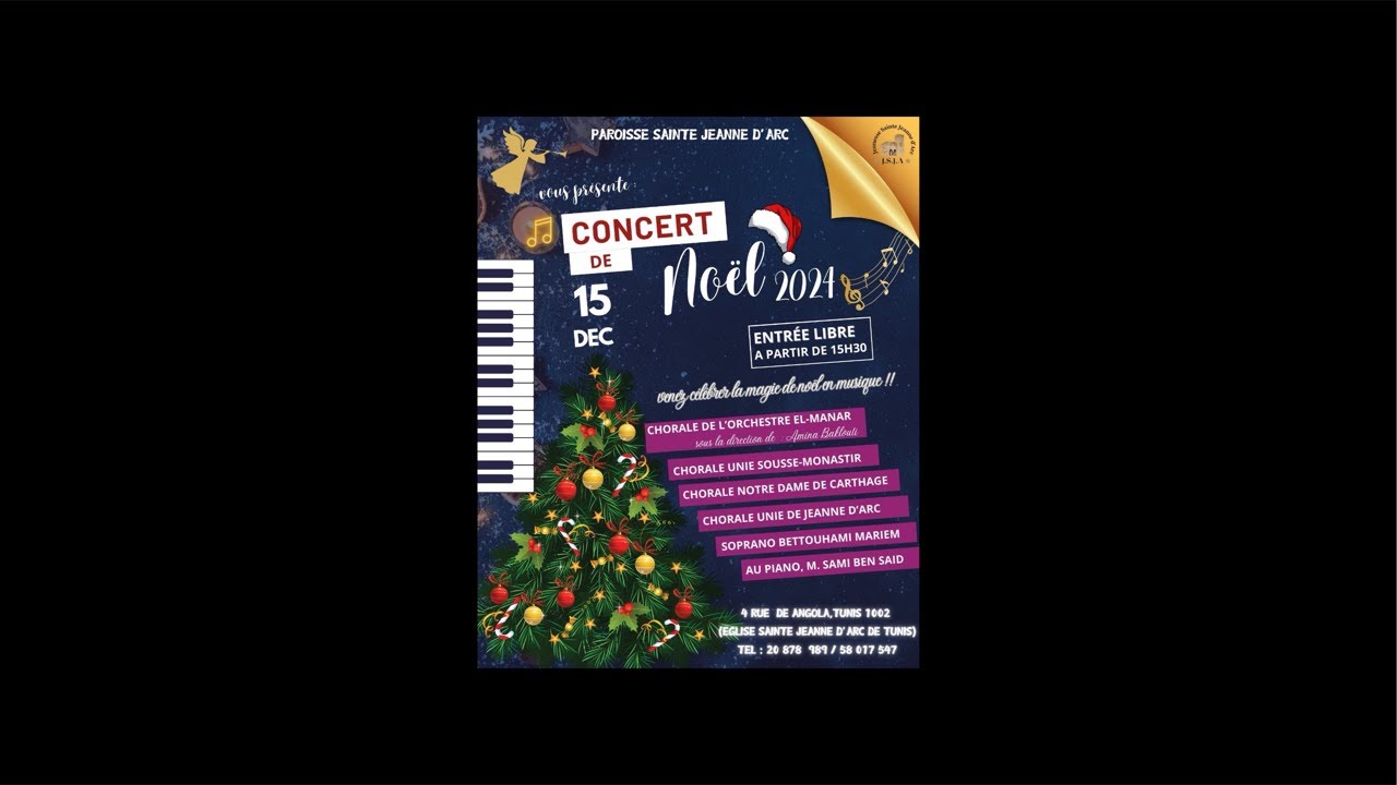CONCERT DE NOËL 2024 is live!