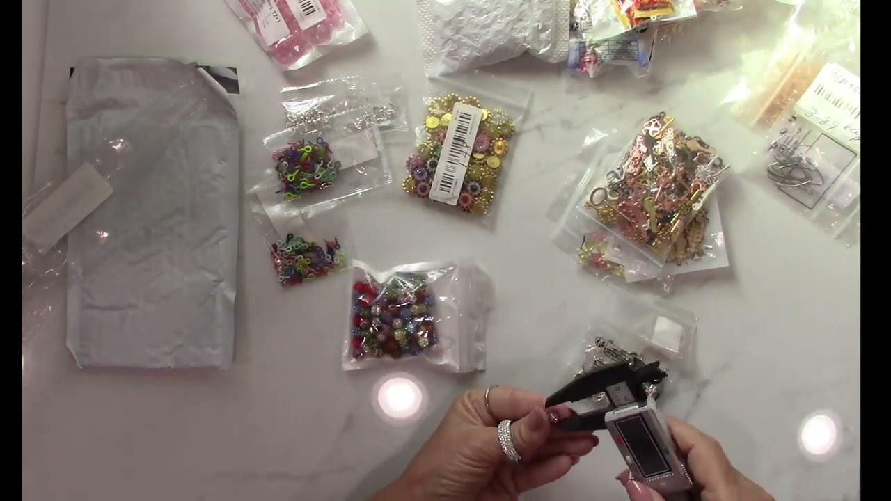 Massive Temu Jewelry Making, Charms, tools and more junk journal charms links prices #haul