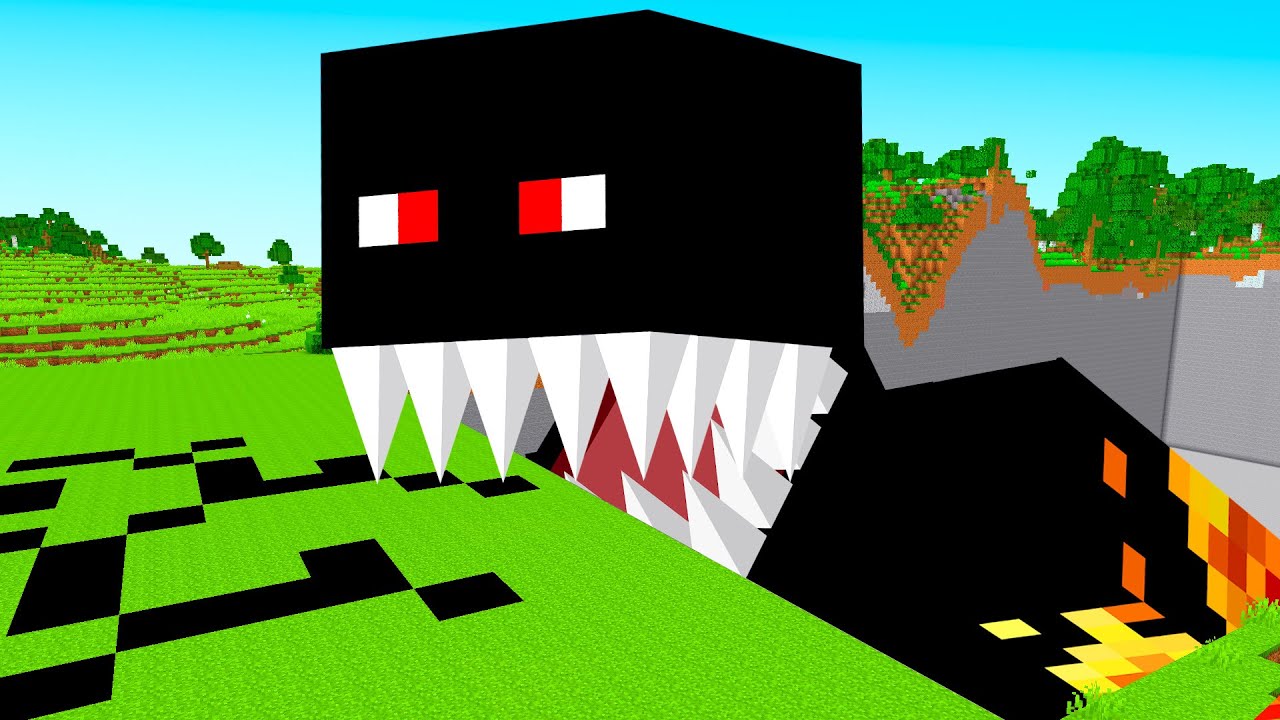 Minecraft, но я ем 1 000 000 блоков...