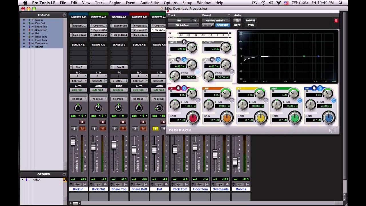 Mixing Drums - Processing Hi-Hat