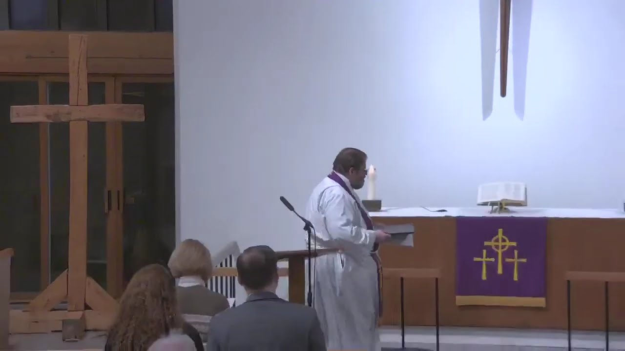Lenten Service, April 2, 2025 at 7:30PM- Live Streamed from Cheshire Lutheran Church