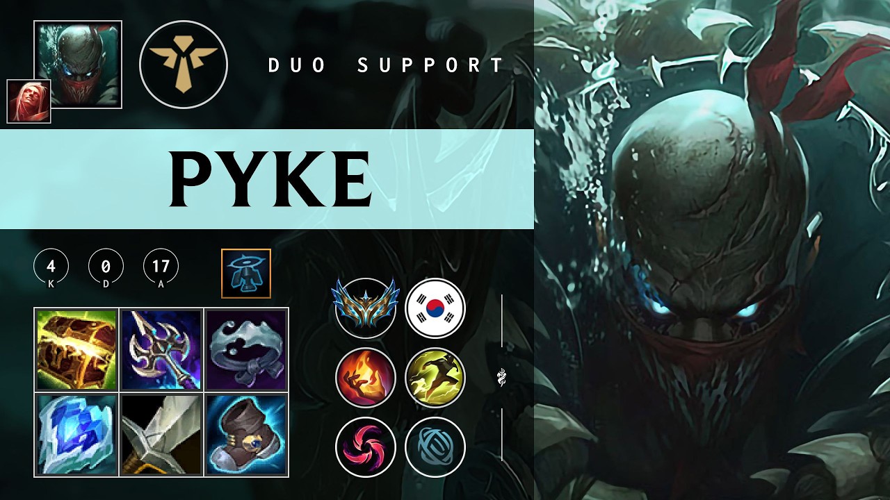 Pyke Support vs Maokai - KR Challenger Patch 26.06