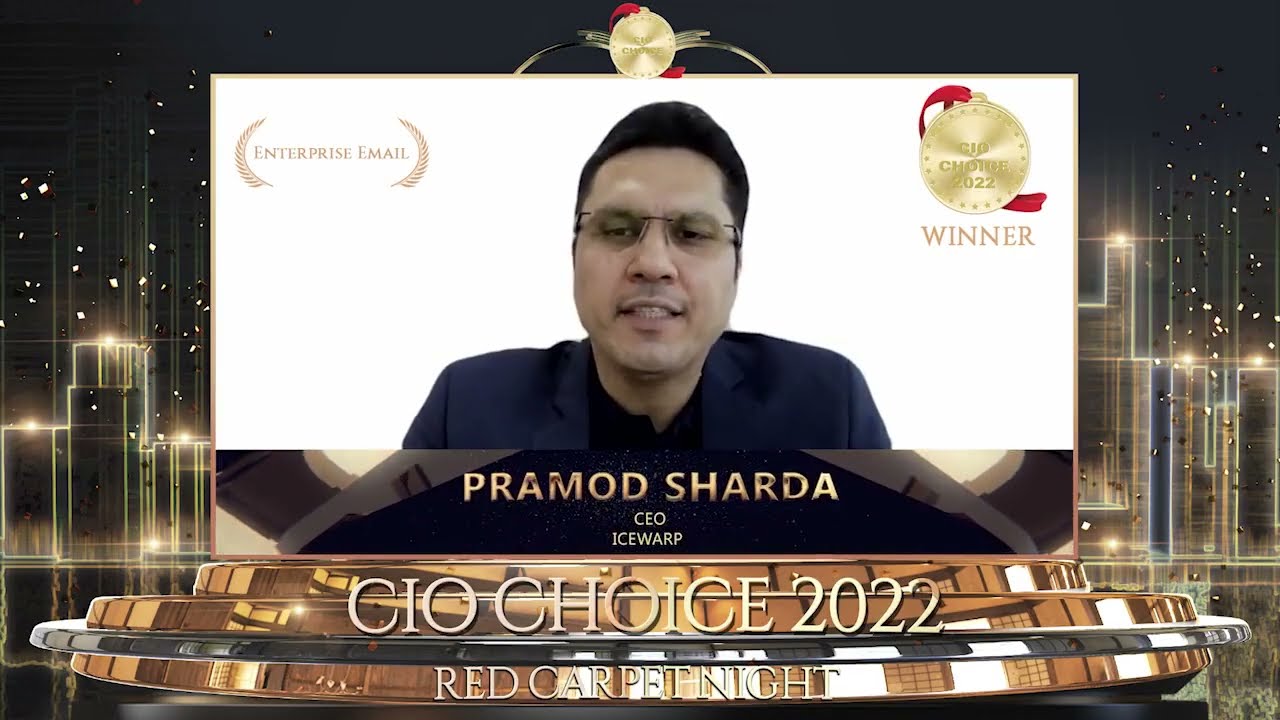 IceWarp wins CIO Choice Awards 2022 in Enterprise Email