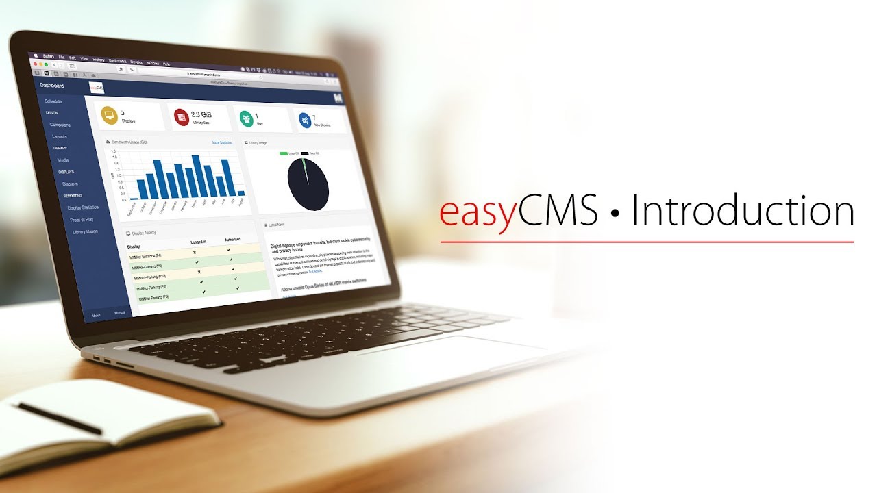 Xibo easyCMS - Introduction