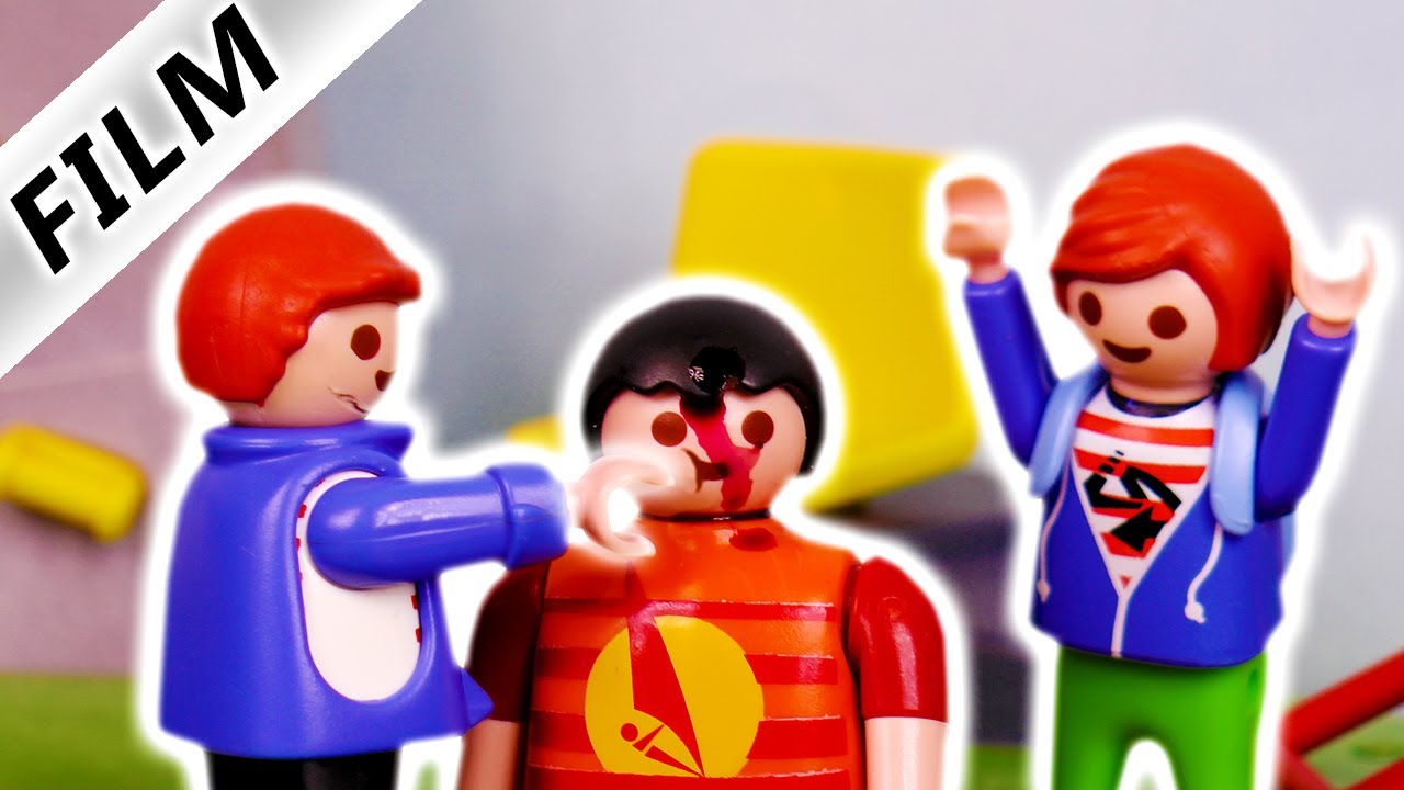 Playmobil Film Deutsch - PRÜGELEI AUF DEM SPIELPLATZ! | Rache an grossem Julian | Familie Vogel