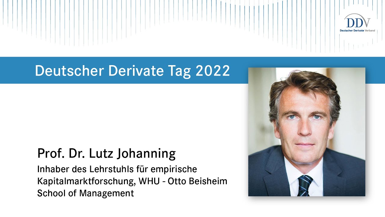 Deutscher Derivate Tag 2022: Interview mit Prof. Dr. Lutz Johanning, WHU