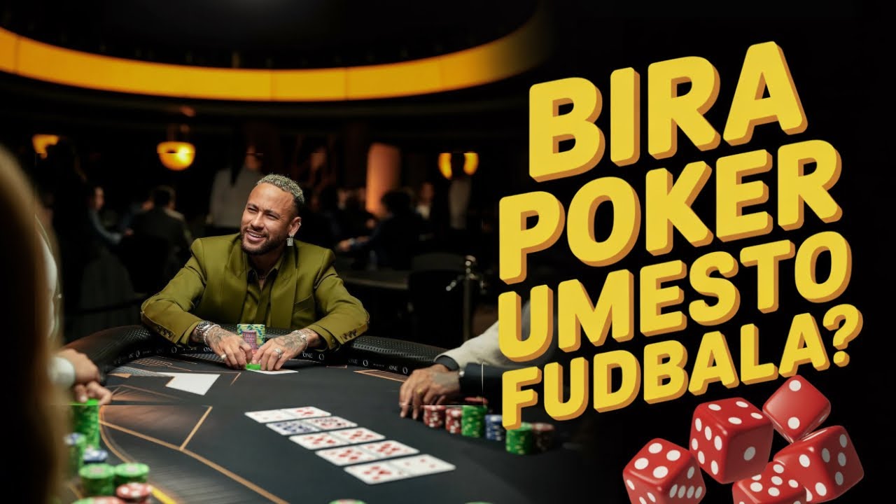 NEYMAR ŠOKIRAO SVET: BIRA POKER UMESTO FUDBALA?! 😱🃏