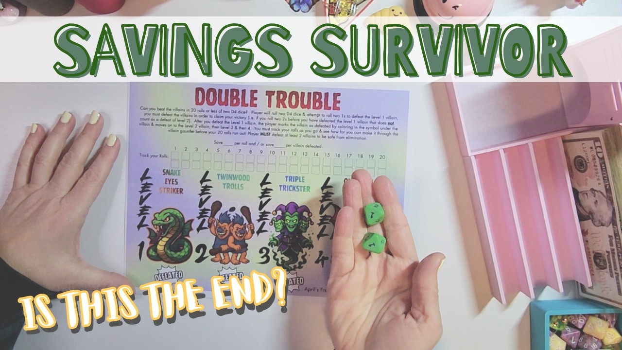 12 Months oF Disney Savings | Savings Survivor Week 8 | Month Ahead + Daily Savings #cashstuffing