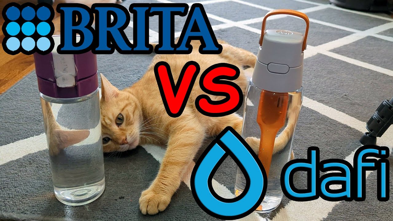 Dafi Solid VS Brita - różnice butelek filtrujących