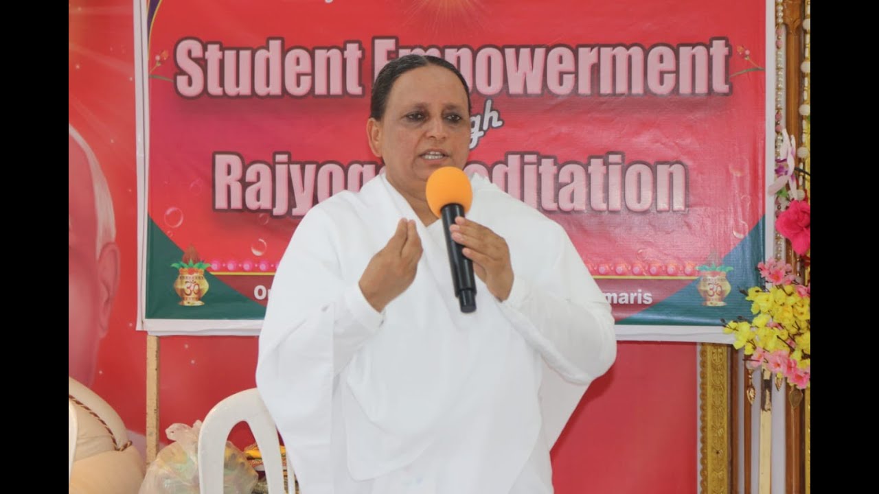 🔴Live🔴Student Empowerment Through Rajyoga Education Organize By  BrahmaKumaris BK Apsara Didi