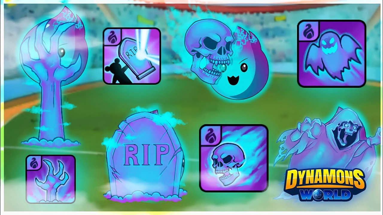All New Spirit Type Skills Review in Dynamons World 😍