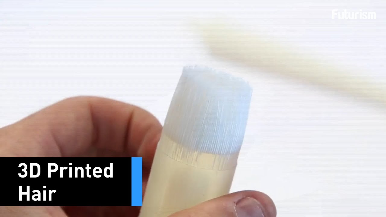 3D Printed Hair Is Finally A Thing