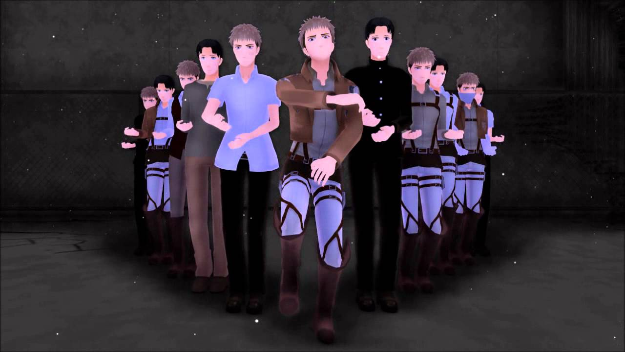 【MMD】Shingeki No Kyojin - Help me !