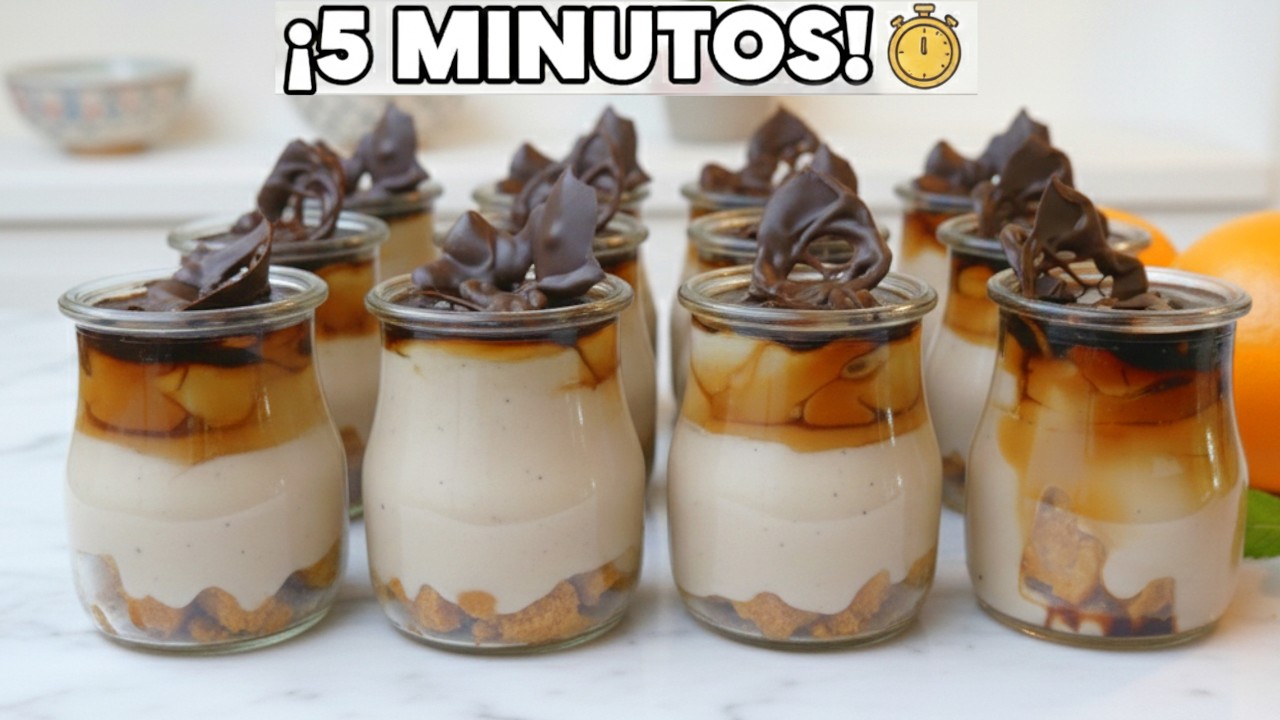 🎄 Mousse de turrón en 5 minutos: el postre navideño más fácil y cremoso