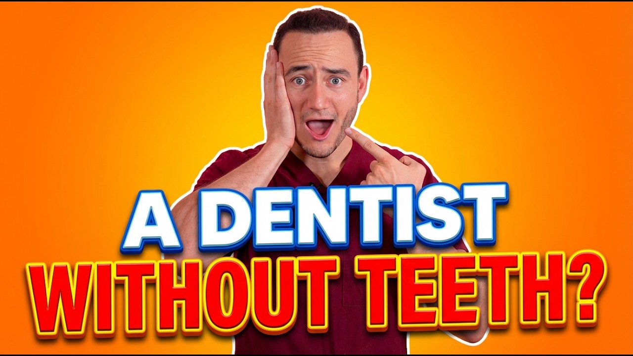 A Dentist analyzes his own TOOTHLESS SMILE
